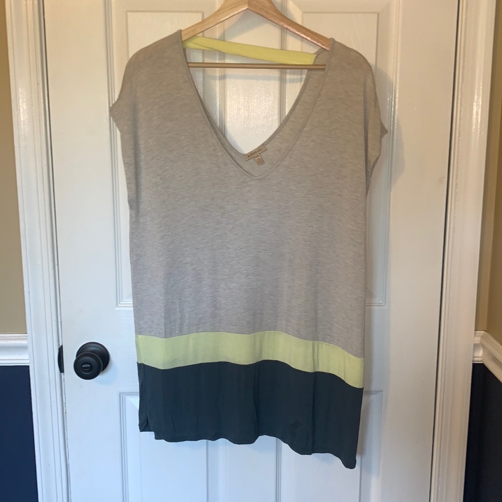 Anthropologie Bordeaux Tunic Length Shirt